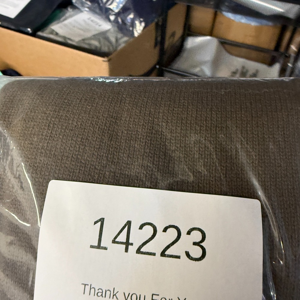 Vintage Military Sweater Men XL OD Olive Drab 5 Button Henley Acrylic Combat 90s - Picture 8 of 8